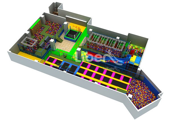 China Professional Largest Trampoline Park Factory